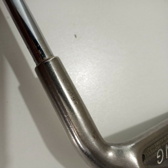 Iron Black Vintage PING KARSTEN I #4  Dot Toe-Heel Balance 17-4 Steel RH S-Flex - Picture 7 of 12